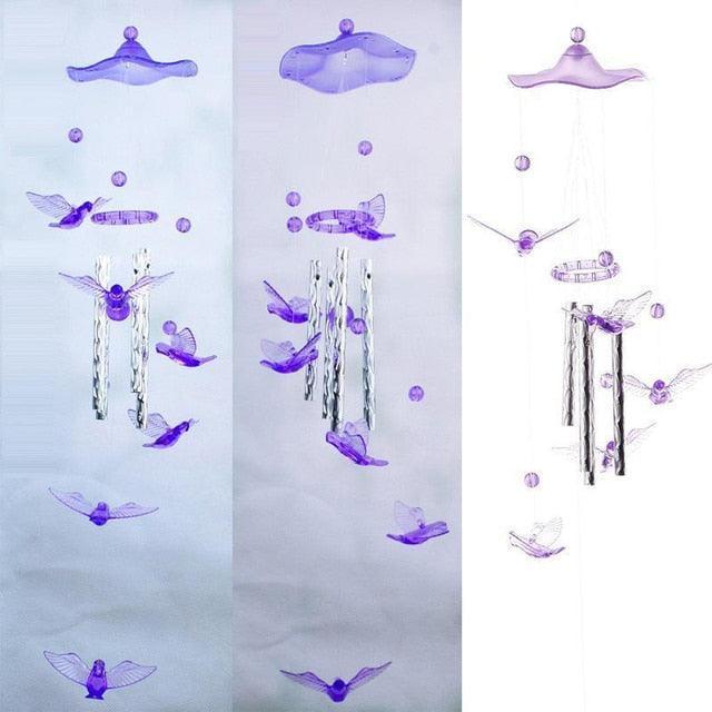 45cm Cute Metal Aluminum Tubes Bell Wind Chimes Outdoor Yard Garden Home Baby Bed Window Decoration Door Frame Ornament Gift For Indoor & Outdoor Porch Garden Decor Memorial Gifts For Family & Friends