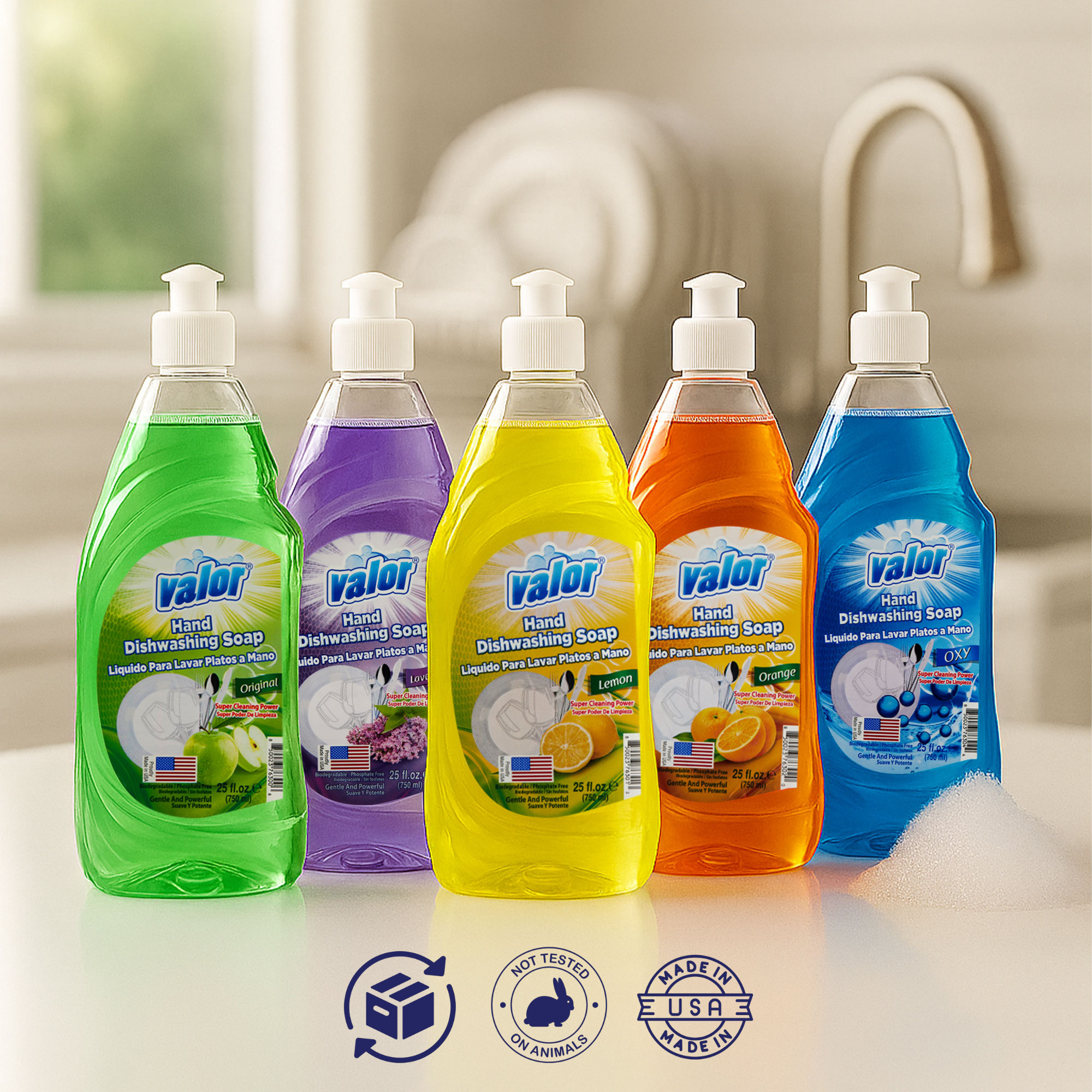 Dishwashing Liquid Lemon Scent