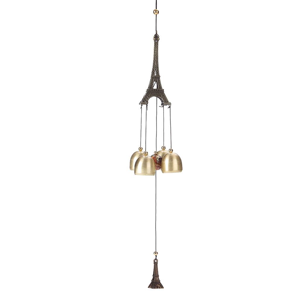 Carillon Outdoor Living Wind Chimes Garden Tubes Bells Copper 3 Bells Living Yard Door Window Hanging Wind Chimes Home Decor Wind Bells for Glory Mother’s Love Gift Garden Backyard Church Hanging Decor