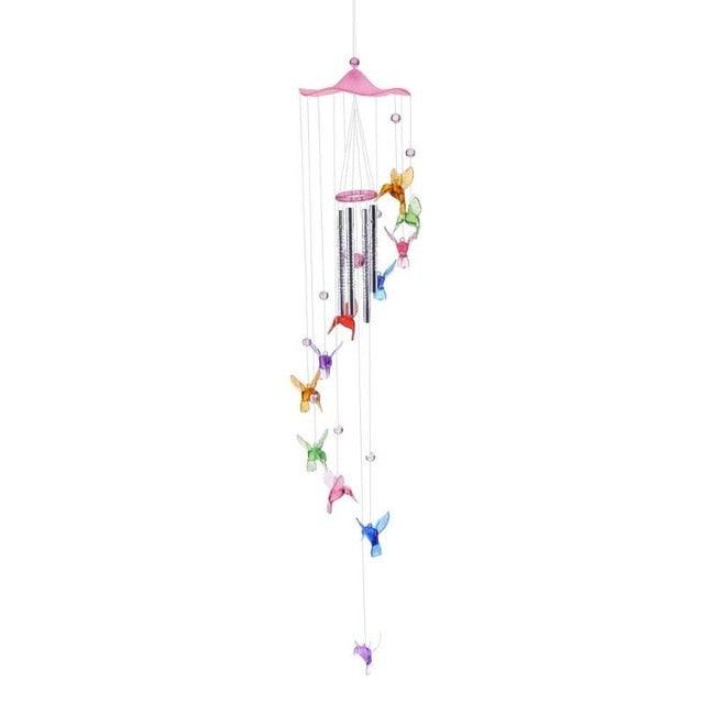 Creative Antique  Wind Bells  Door Hanging Home Decor Silver Wind Chimes Outdoor Yard Garden Tubes Bells Wall Hanging Home Decor Decoration Wind Chimes For Garden Gift Photography Prop