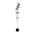 Memorial Butterfly Wind Chimes Angel  Wings Flying Bird Wind Chimes Garden Art Wings Wind Chime Patio Hummingbird Wind Chime Garden Hanging Decoration Outdoor Large Chimes For Patio  Porch Yard Black